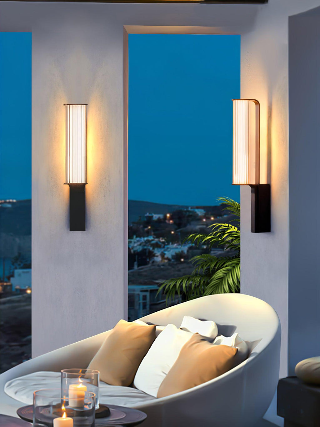 Lumo Arc Exterior Floor Light, Outdoor Wall Light, detail 9