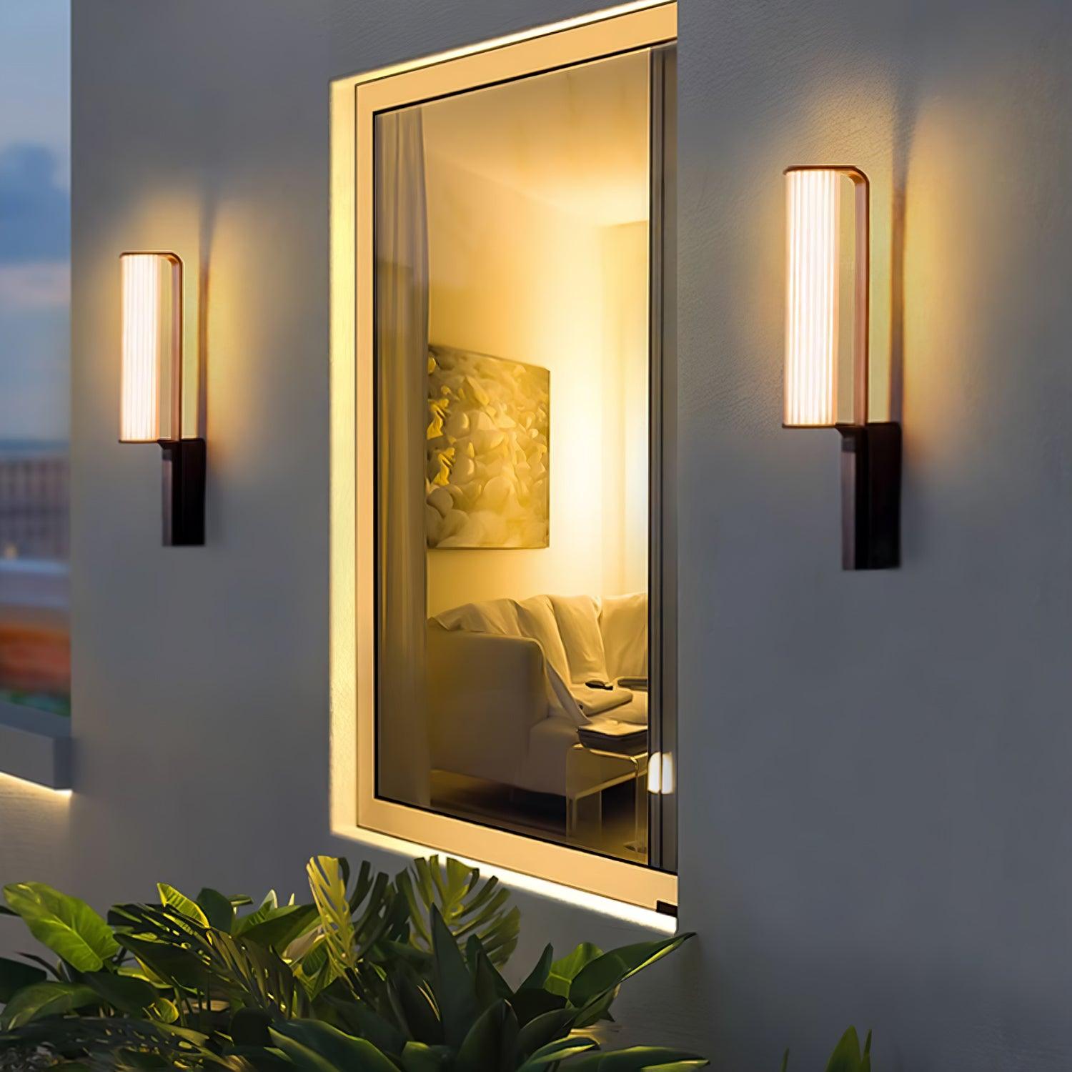 Zenith Arc Exterior LED Sconce, Outdoor Wall Light, detail 3