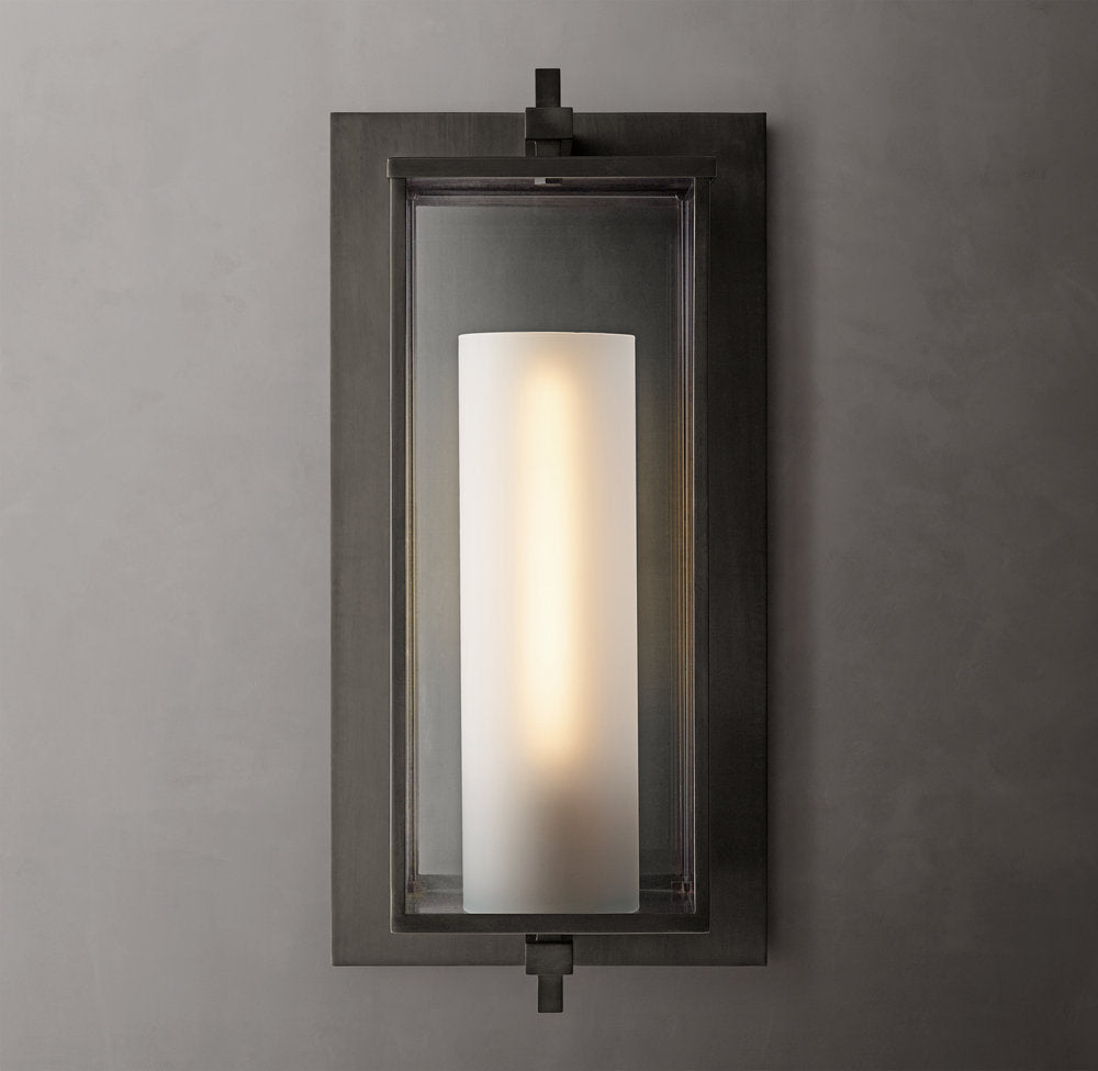 Devaux Grand Square Wall Light, Wall Sconce, detail 18
