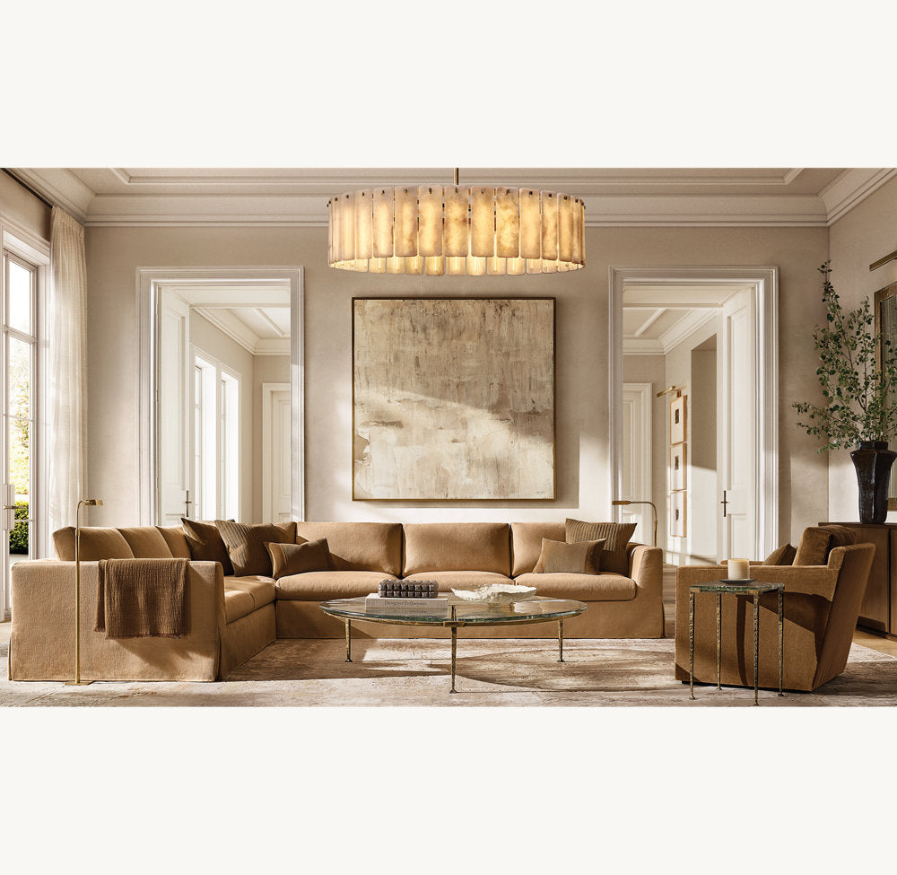 Calamette Onyx Wall Light, Bathroom Wall Sconce, detail 8