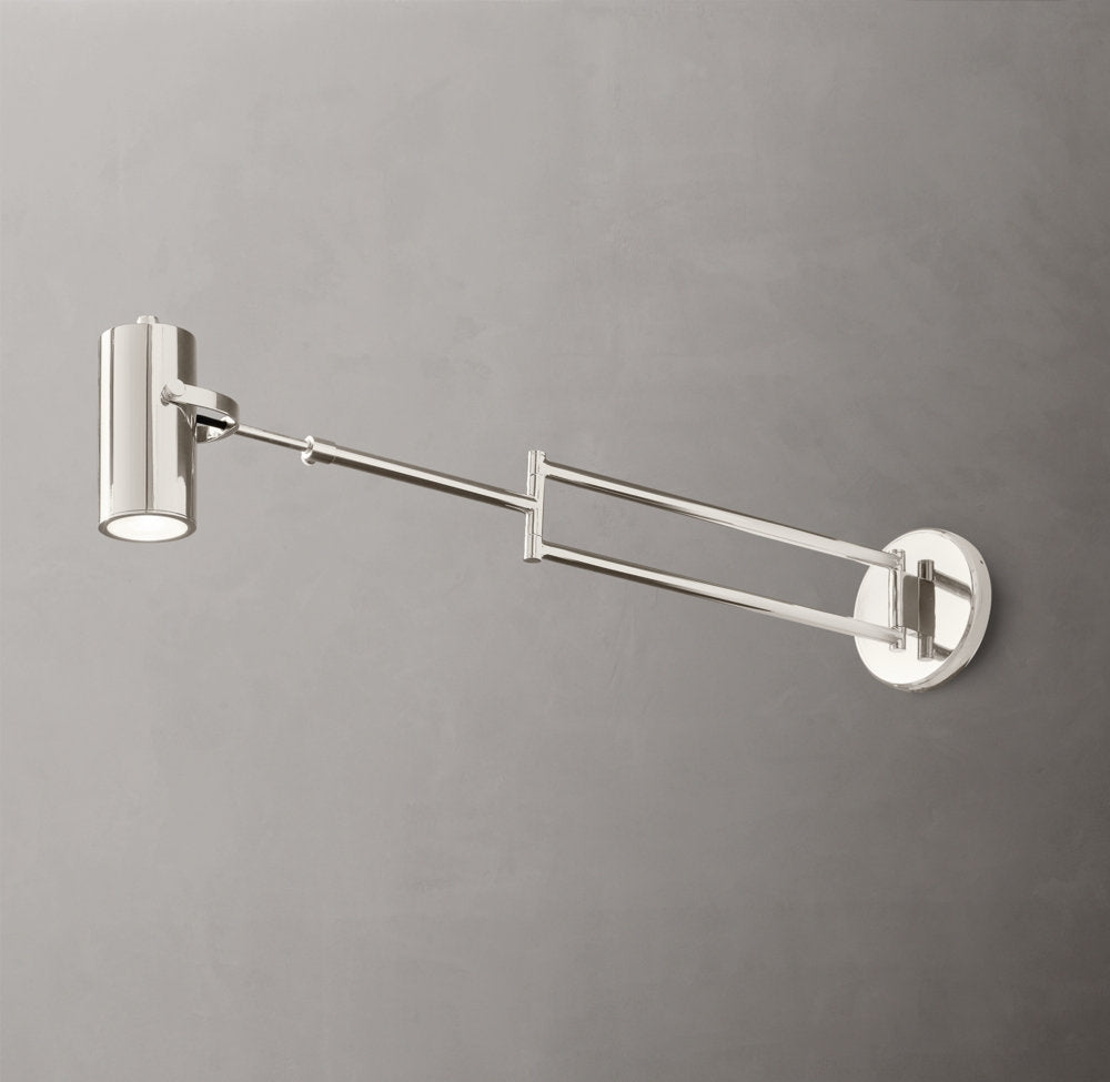 Champeaux Swing-Arm Wall Light, Plug-In Wall Sconce, detail 19
