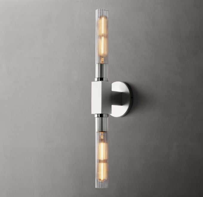 Cannele Linear Wall Light, Bathroom Wall Sconce, detail 29