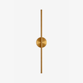 Gilded Axis Rechargeable Wall Light, Bathroom Wall Sconce, Metal, Dia 12cm x H 60cm x Depth 5cm