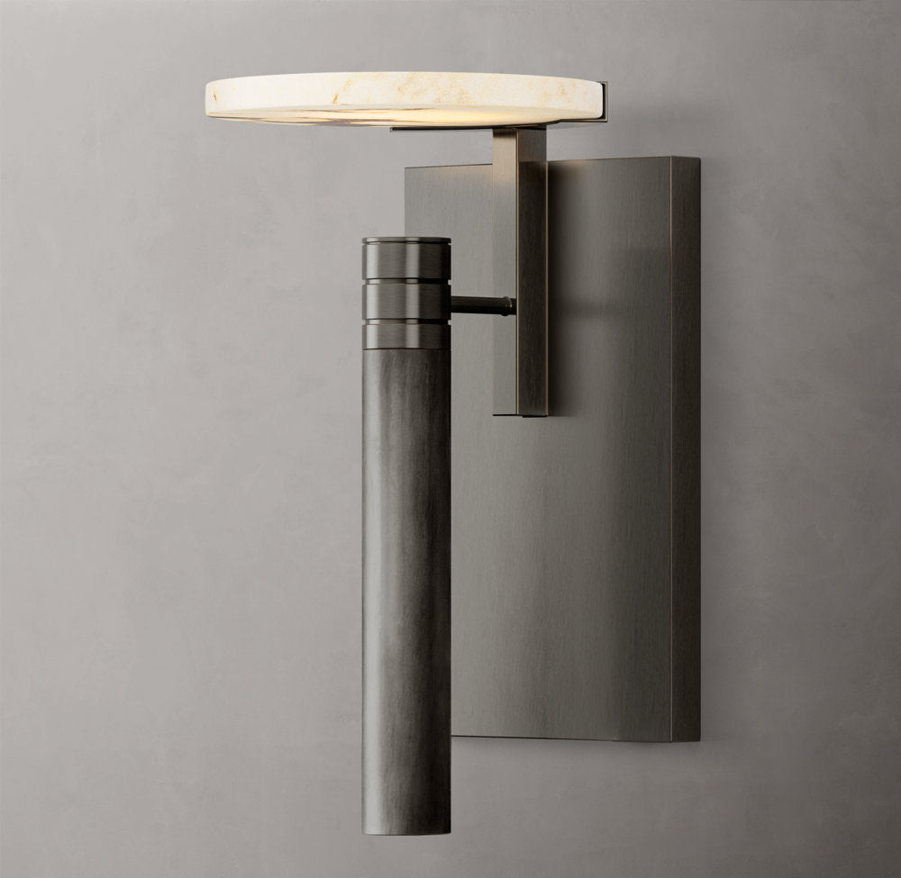 Melange Disc Wall Light, Bathroom Wall Sconce, detail 3
