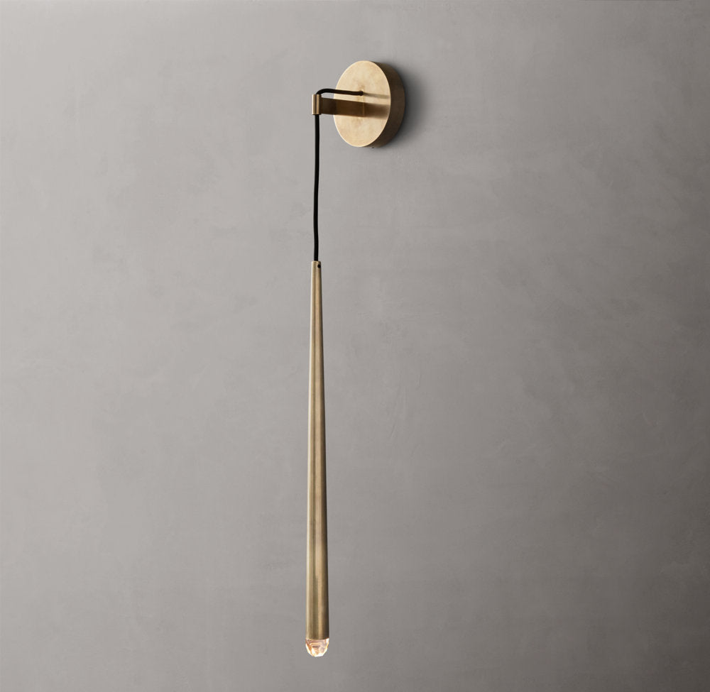 Aquitaine Grand Wall Light, Bathroom Wall Sconce, Dimensions Overall: 4"