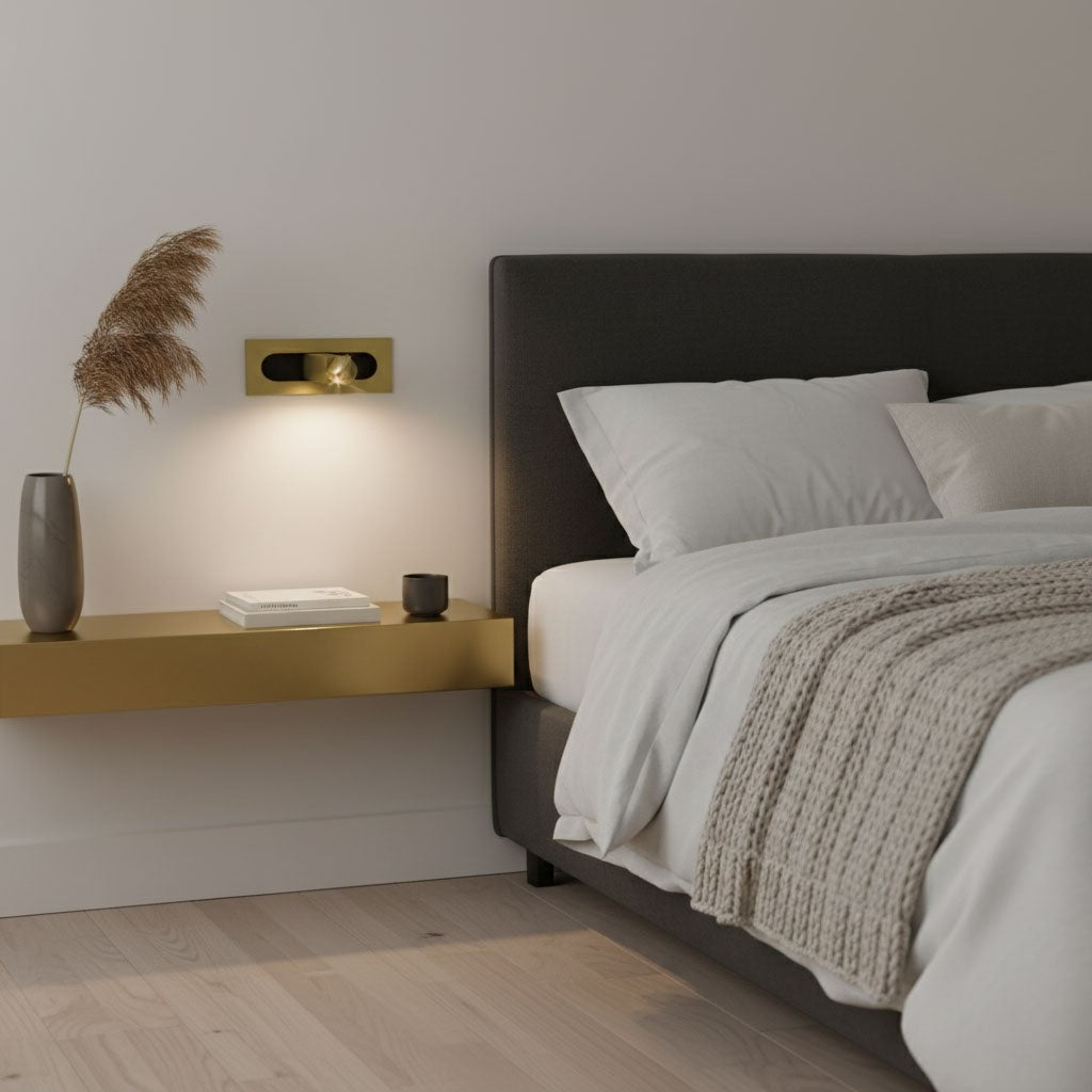 Metal Adjustable LED Bedside Light, Bedroom Wall Sconce, detail 12