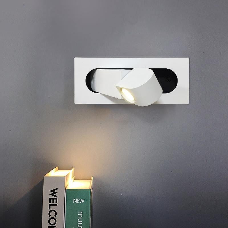 Metal Adjustable LED Bedside Light, Bedroom Wall Sconce, detail 3