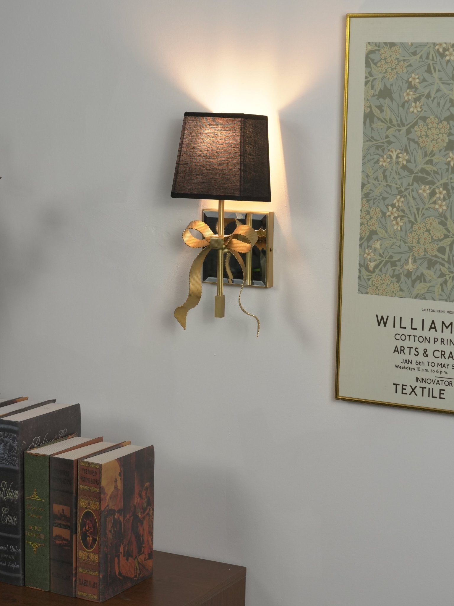 Belle Bow Wall Light, Hardwired Wall Sconce, detail 23