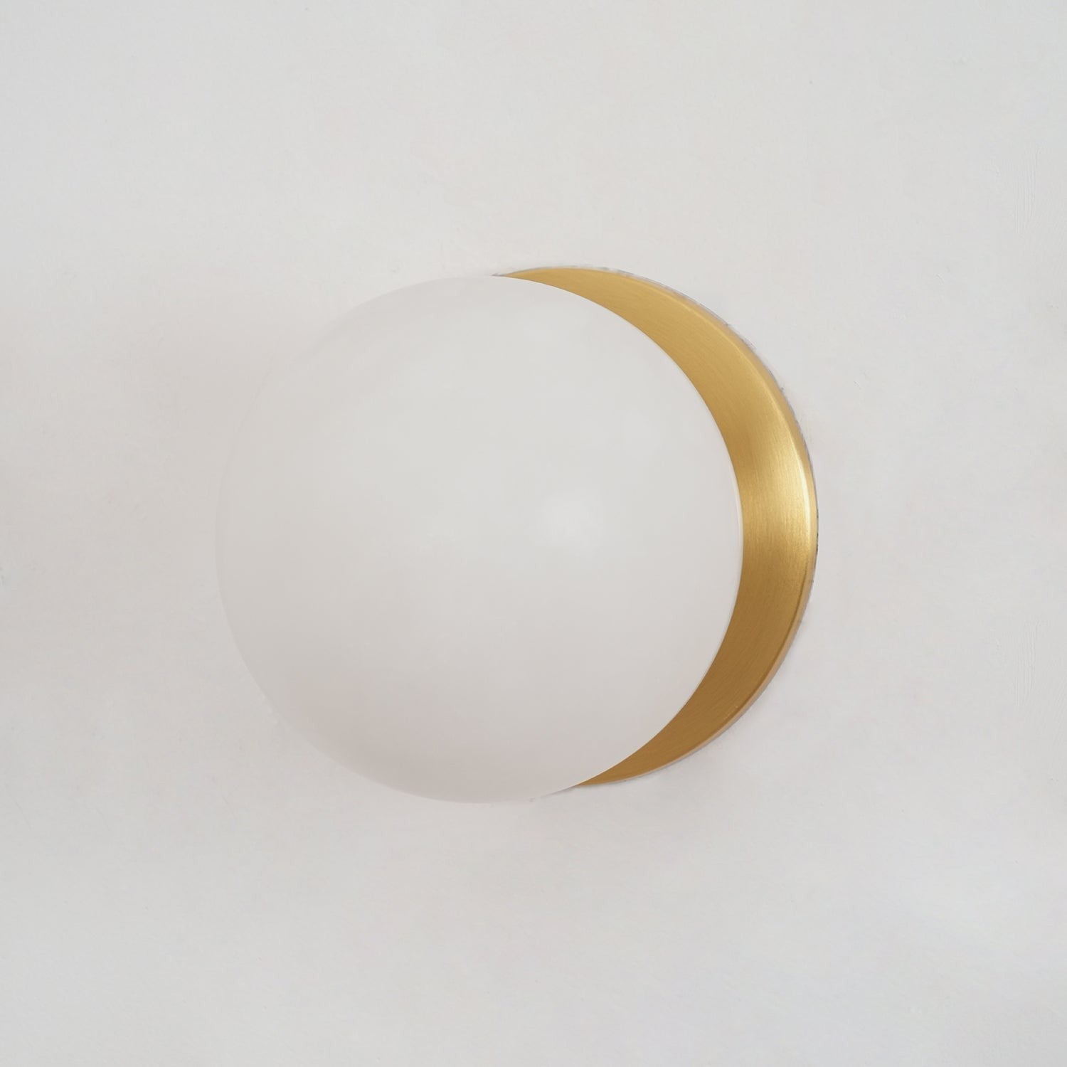Alabaster Glow Mini Orb Wall Light, Bathroom Wall Sconce, detail 26