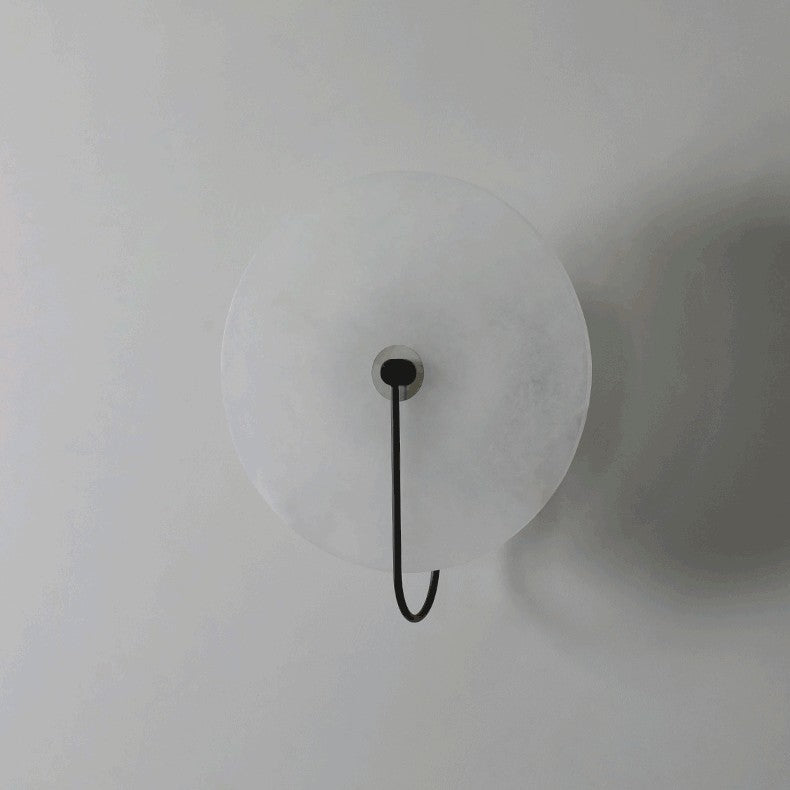Alabaster Glow Wall Light, Bedroom Wall Sconce, detail 24