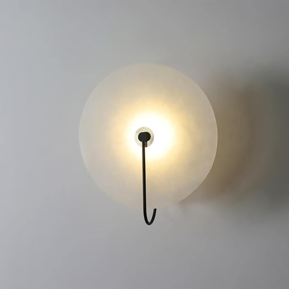 Alabaster Glow Wall Light, Bedroom Wall Sconce, detail 2
