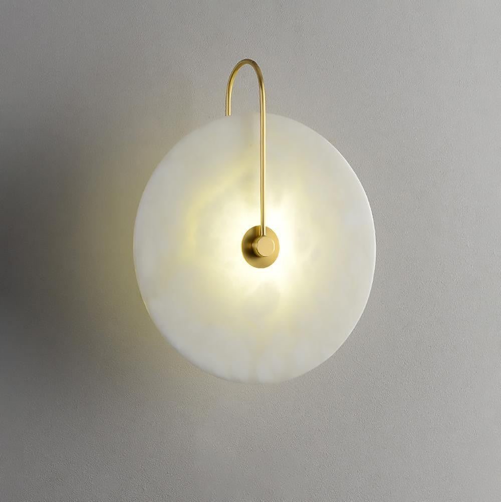 Alabaster Glow Wall Light, Bedroom Wall Sconce, detail 32