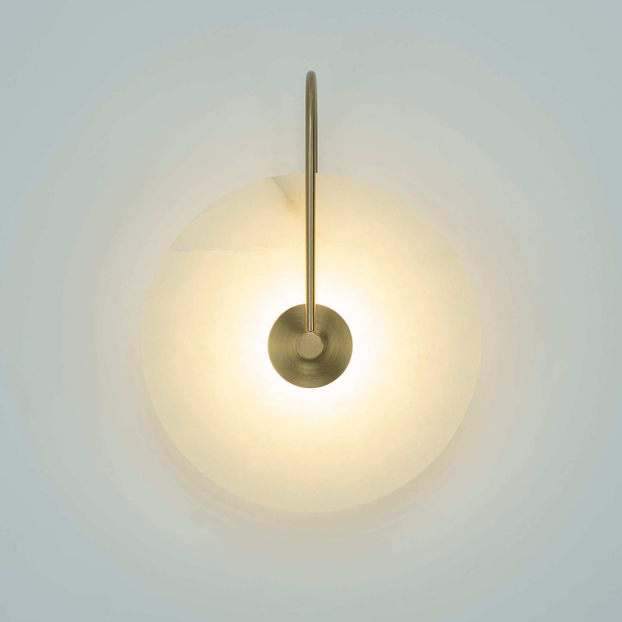 Alabaster Glow Wall Light, Bedroom Wall Sconce, detail 42