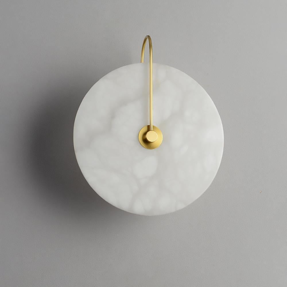 Alabaster Glow Wall Light, Bedroom Wall Sconce, detail 44