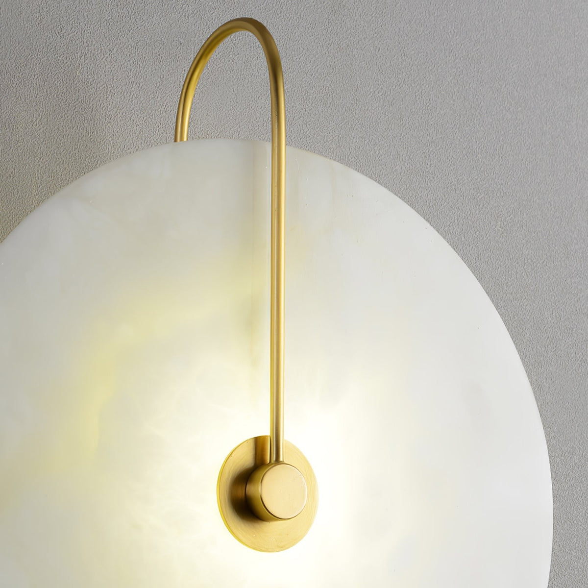 Alabaster Glow Wall Light, Bedroom Wall Sconce, detail 56