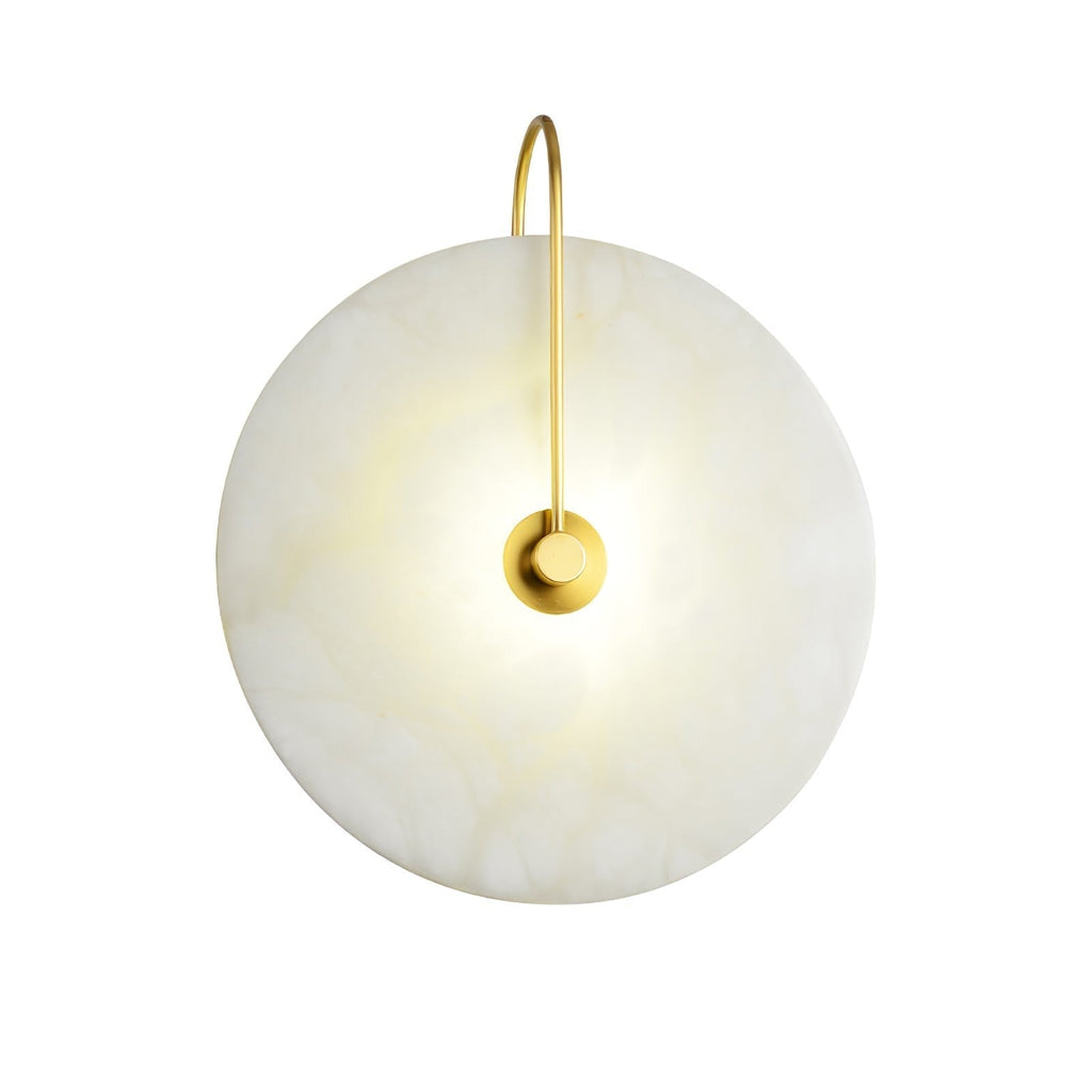 Alabaster Glow Wall Light, Bedroom Wall Sconce, detail 58