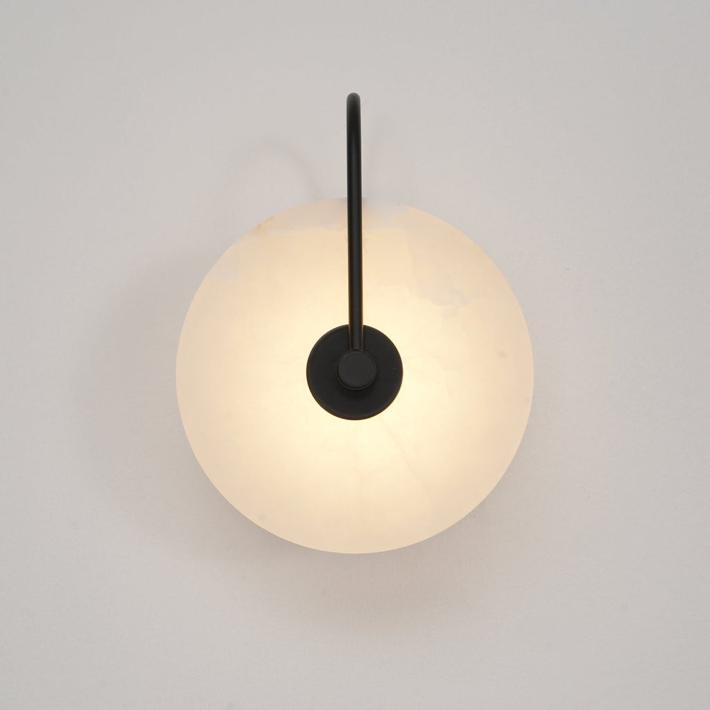 Alabaster Glow Wall Light, Bedroom Wall Sconce, detail 60
