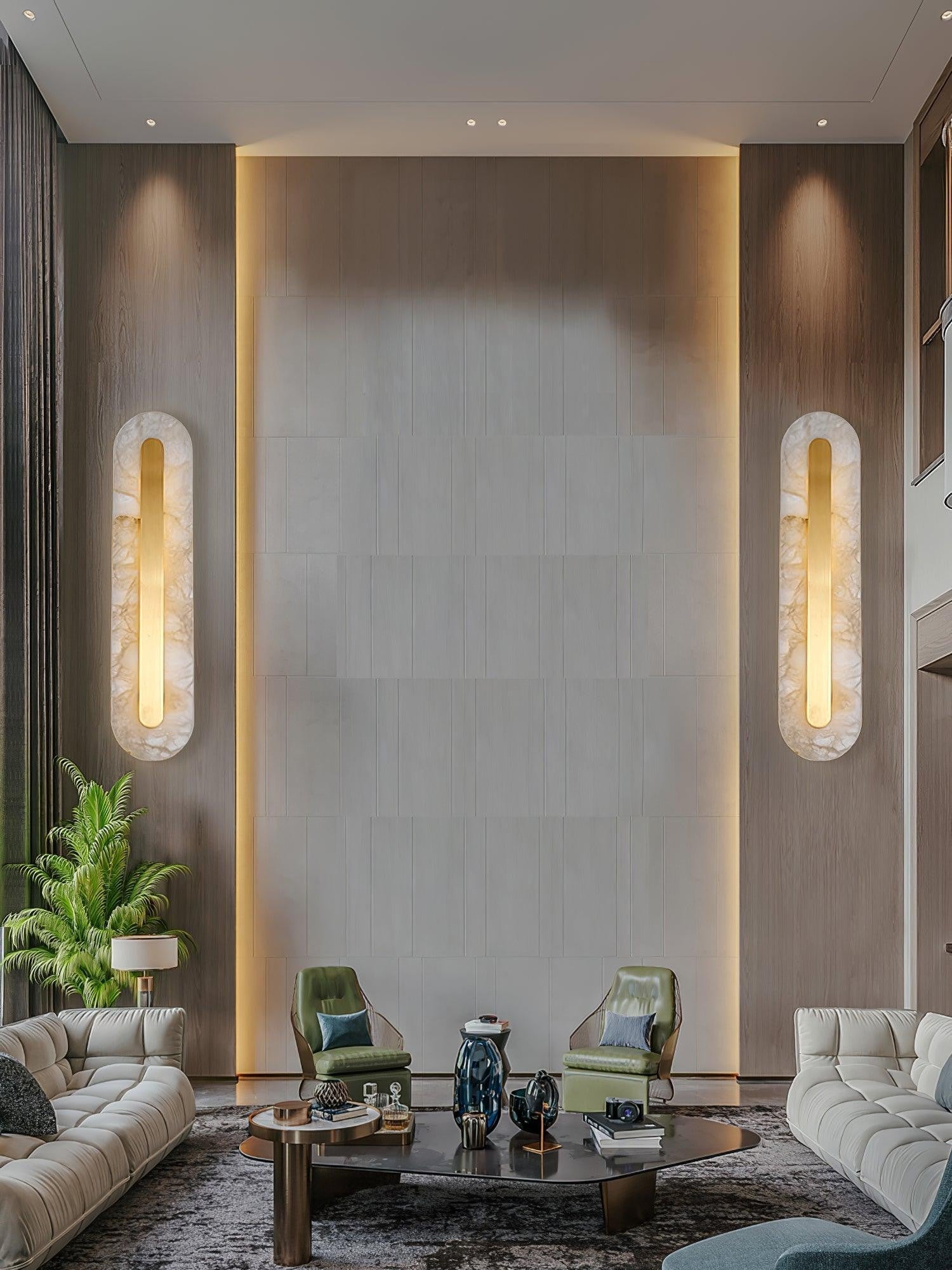 Alabaster Halo Wall Light, Bedroom Wall Sconce, detail 16