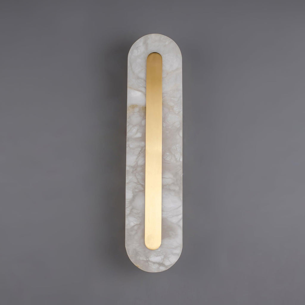 Alabaster Halo Wall Light, Bedroom Wall Sconce, detail 27