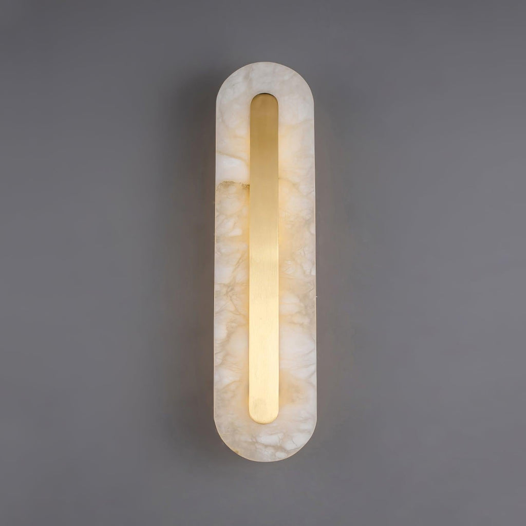 Alabaster Halo Wall Light, Bedroom Wall Sconce, detail 28