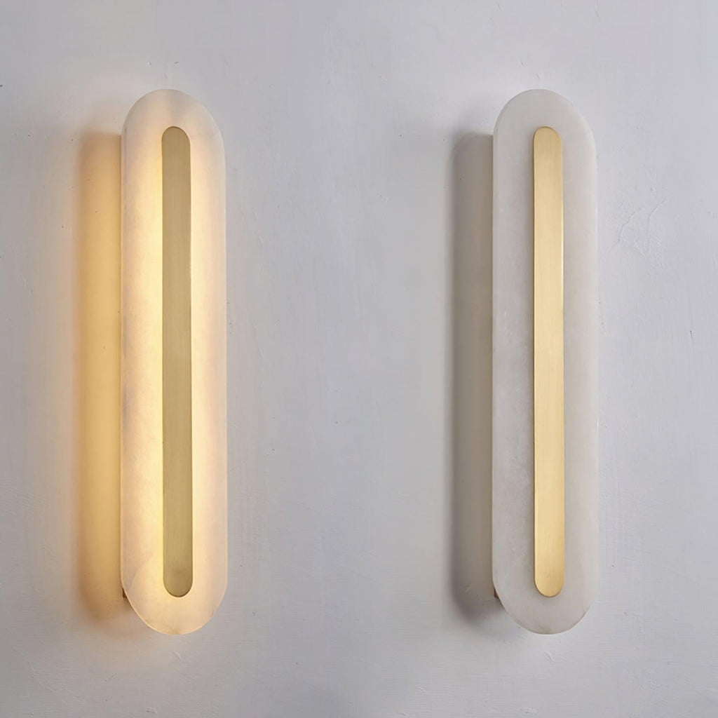 Alabaster Halo Wall Light, Bedroom Wall Sconce, detail 29