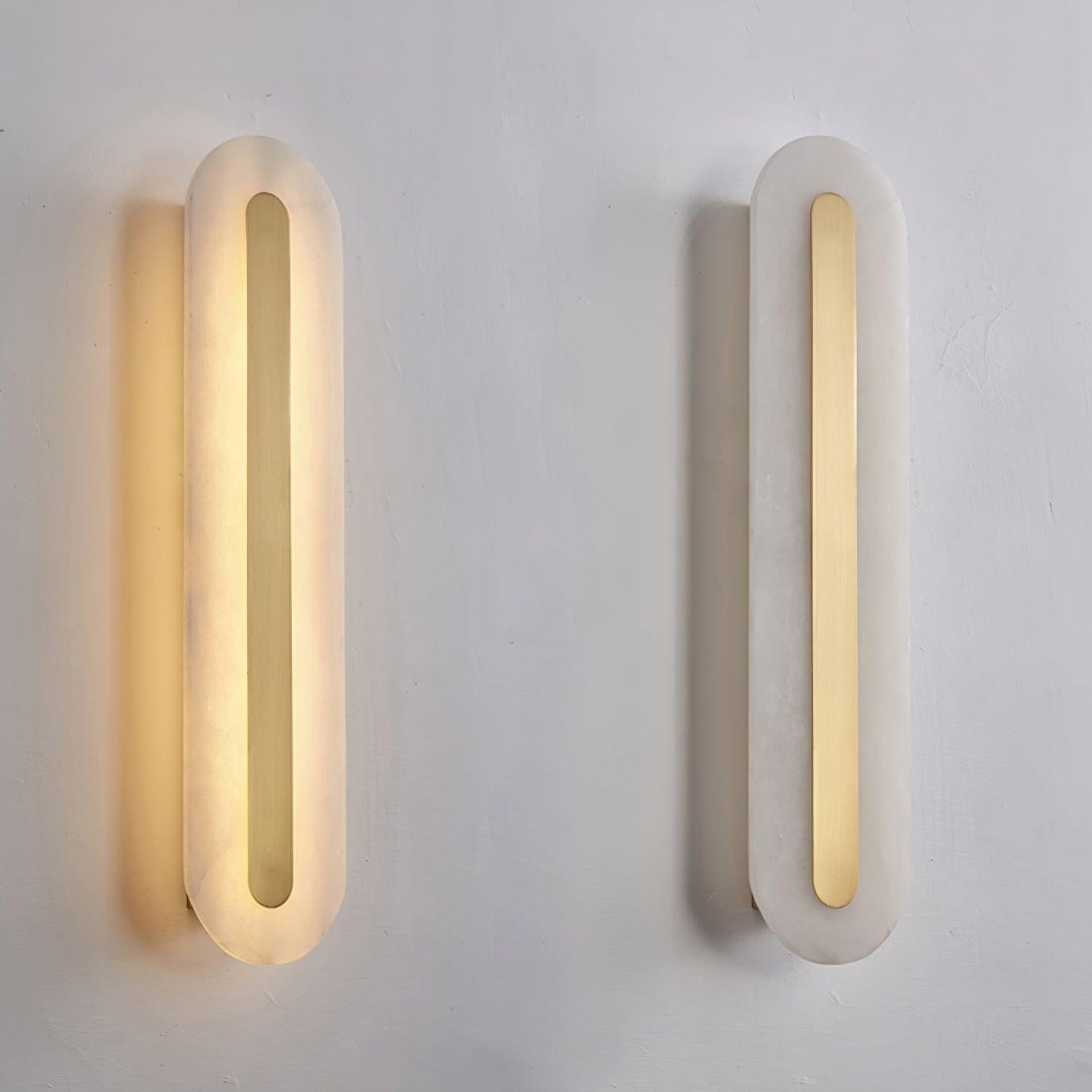 Alabaster Halo Wall Light, Bedroom Wall Sconce, detail 29