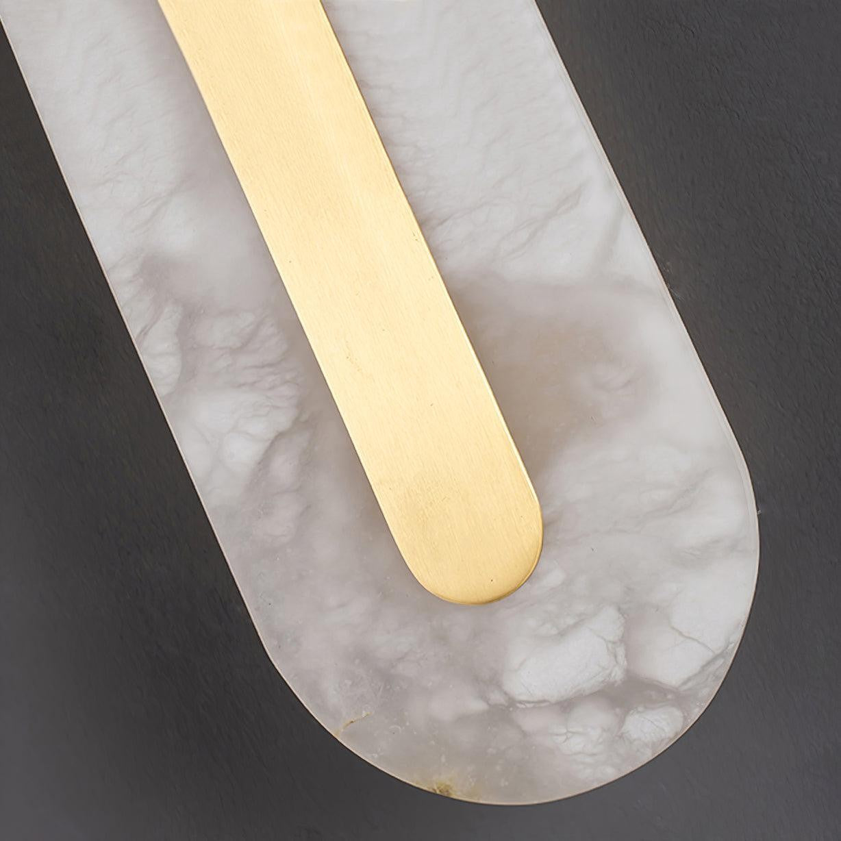 Alabaster Halo Wall Light, Bedroom Wall Sconce, detail 31