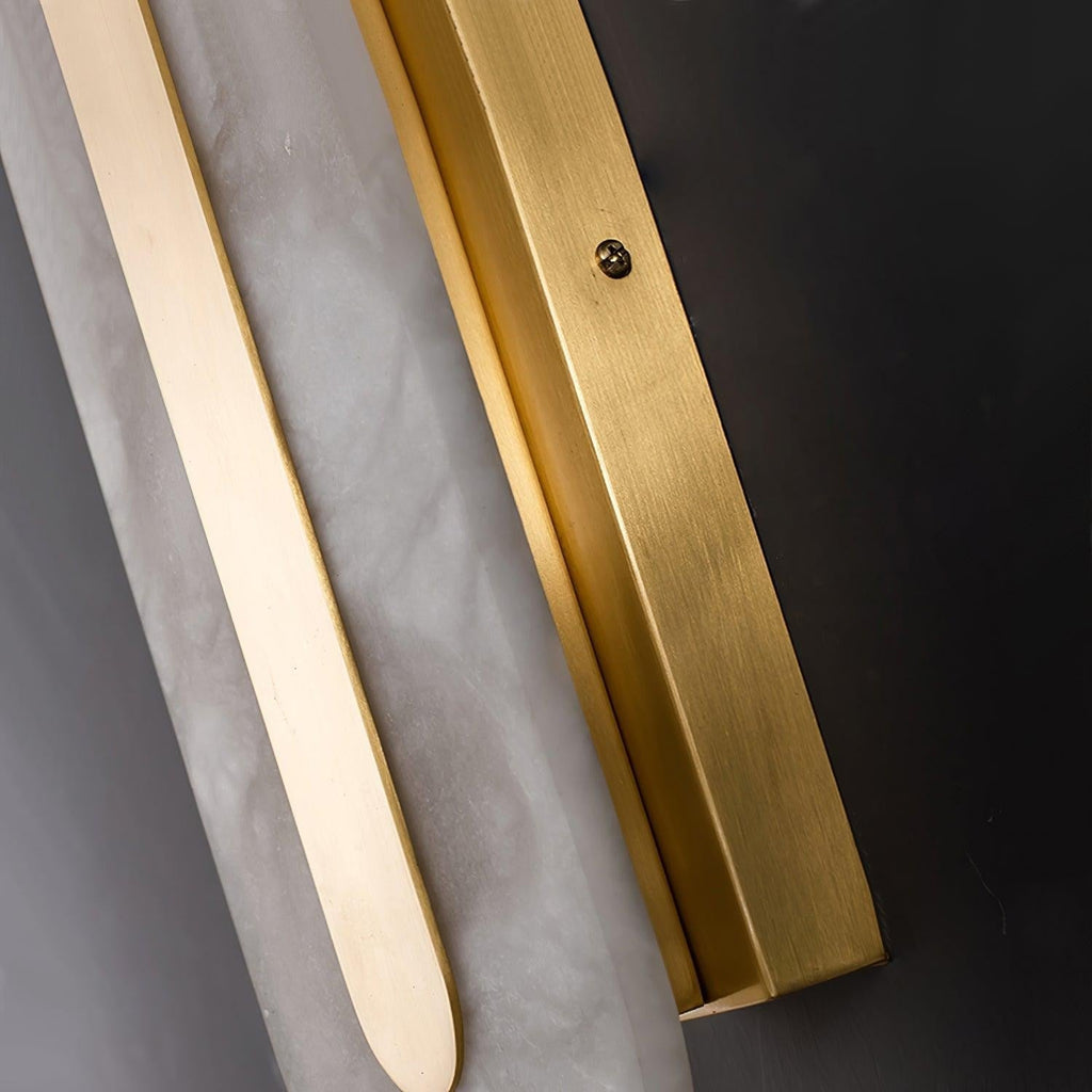 Alabaster Halo Wall Light, Bedroom Wall Sconce, detail 32