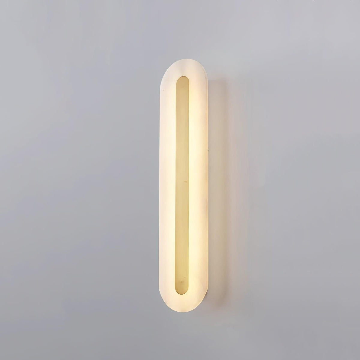 Alabaster Halo Wall Light, Bedroom Wall Sconce, detail 3