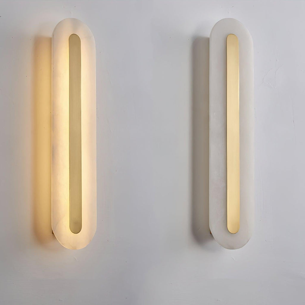Alabaster Halo Wall Light, Bedroom Wall Sconce, detail 43