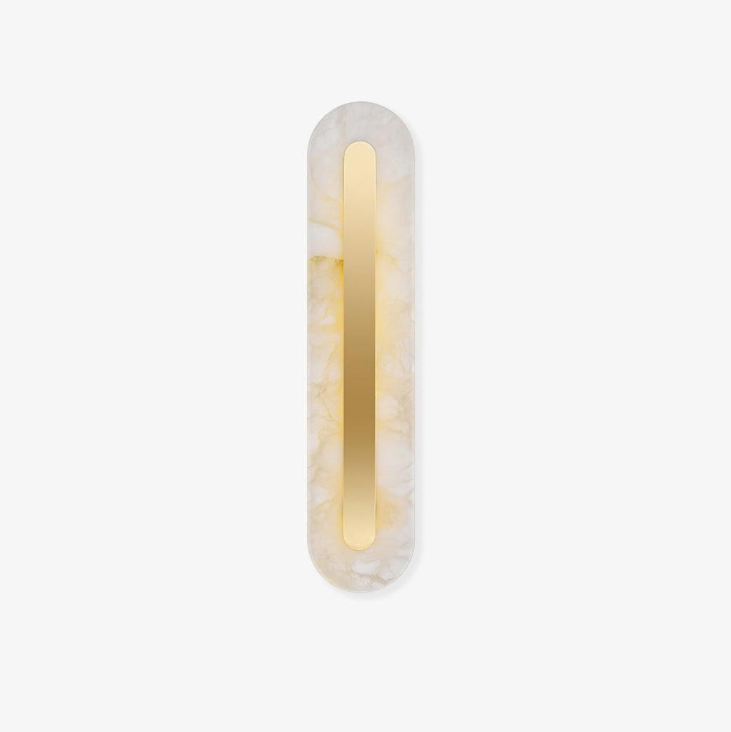 Alabaster Halo Wall Light, Bedroom Wall Sconce, detail 4
