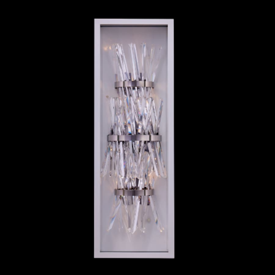 Glacier Esterno 32" Tall LED Wall Light, Wall Sconce, Dimensions: Height: 32"