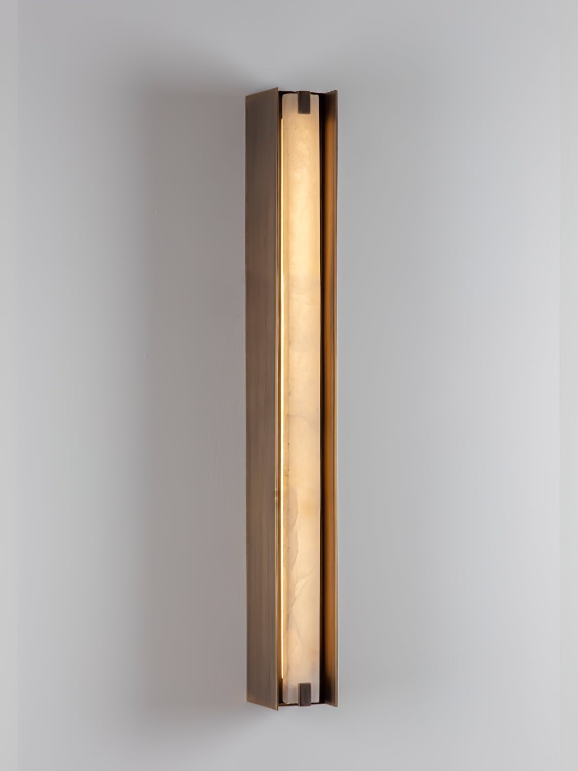 Alvara Alabaster Vertical Wall Light, Bedroom Wall Sconce, detail 19