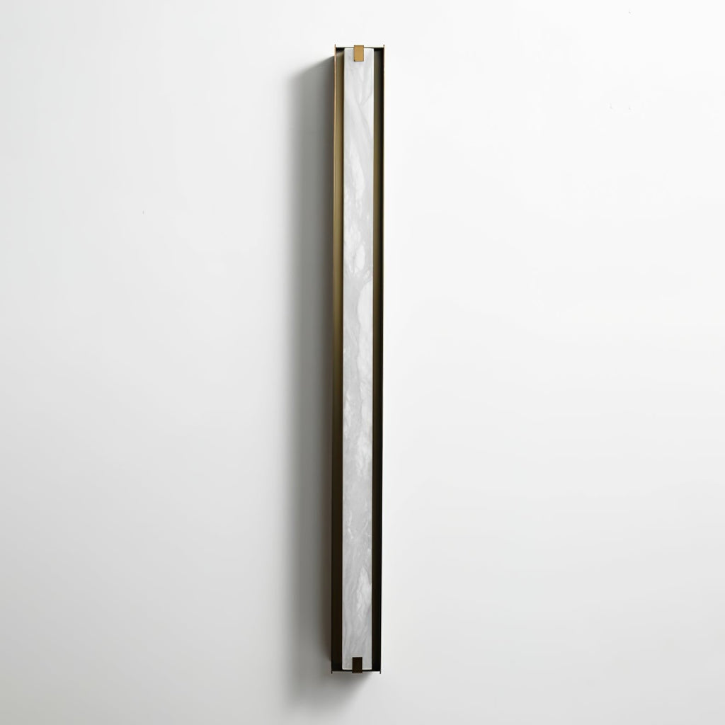 Alvara Alabaster Vertical Wall Light, Bedroom Wall Sconce, detail 23