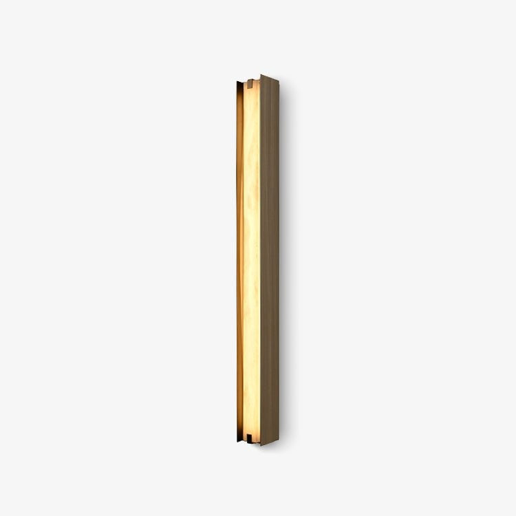 Alvara Alabaster Vertical Wall Light, Bedroom Wall Sconce, detail 3