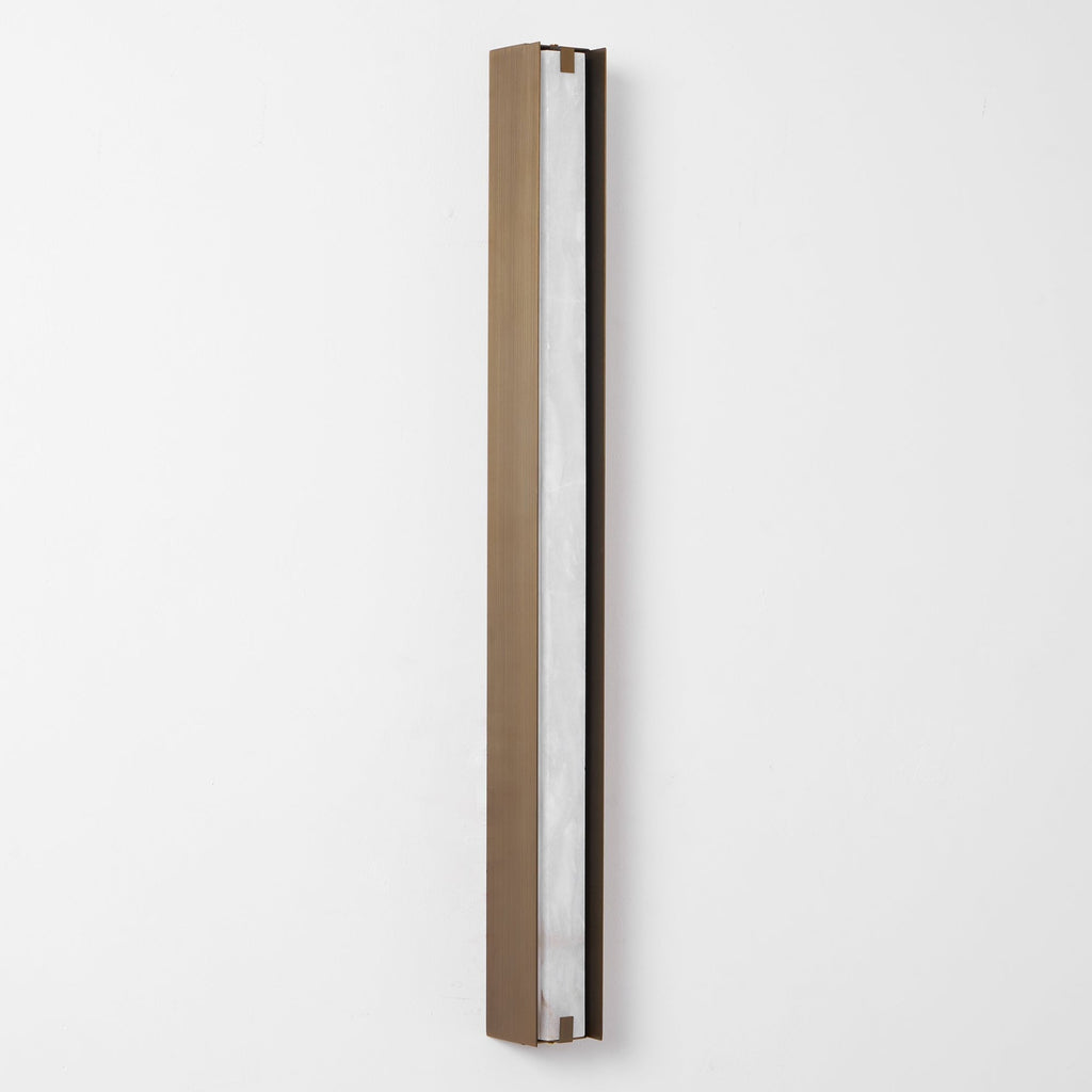 Alvara Alabaster Vertical Wall Light, Bedroom Wall Sconce, detail 33