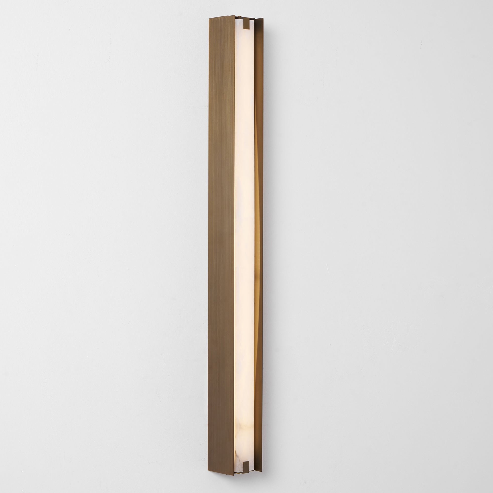 Alvara Alabaster Vertical Wall Light, Bedroom Wall Sconce, detail 36