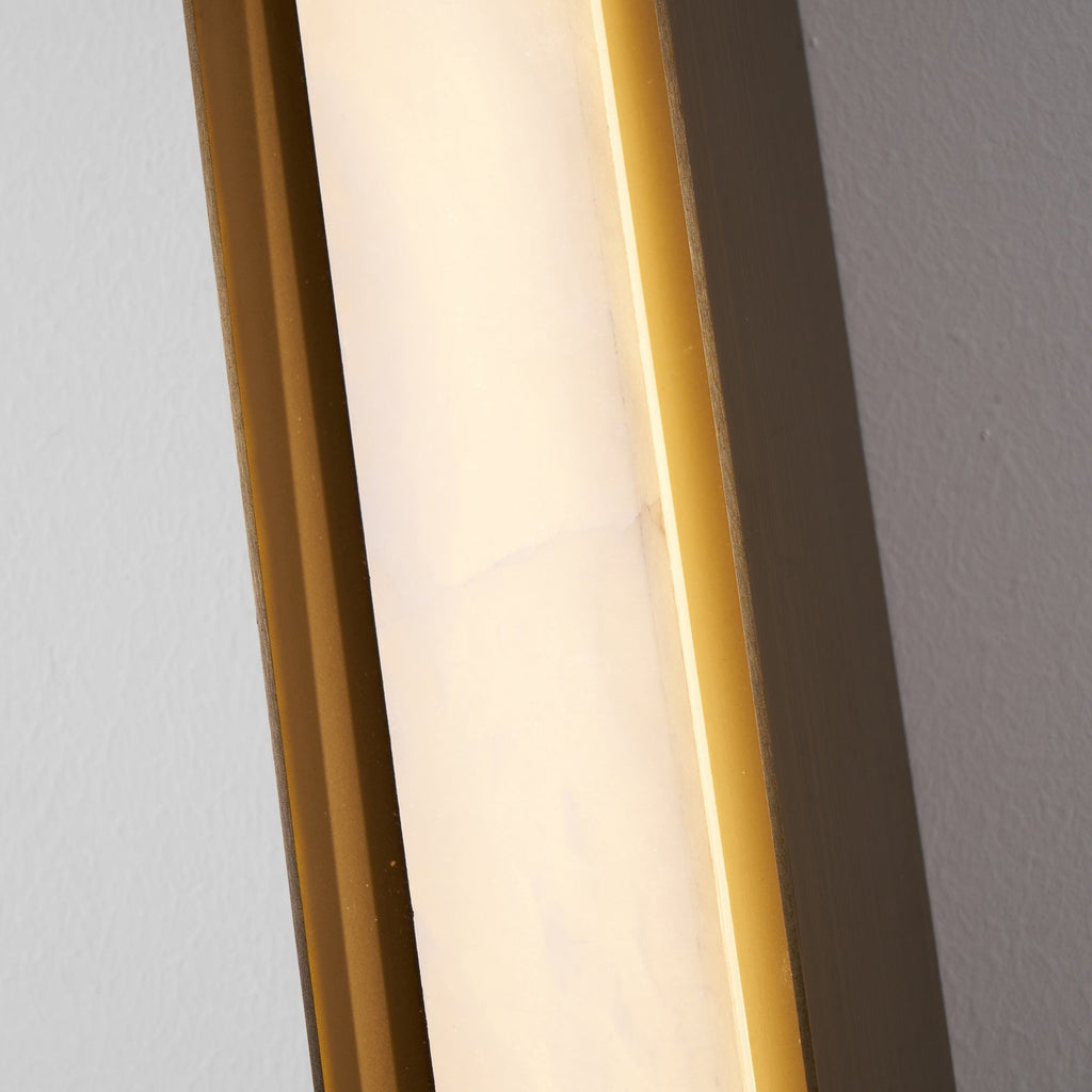 Alvara Alabaster Vertical Wall Light, Bedroom Wall Sconce, detail 38
