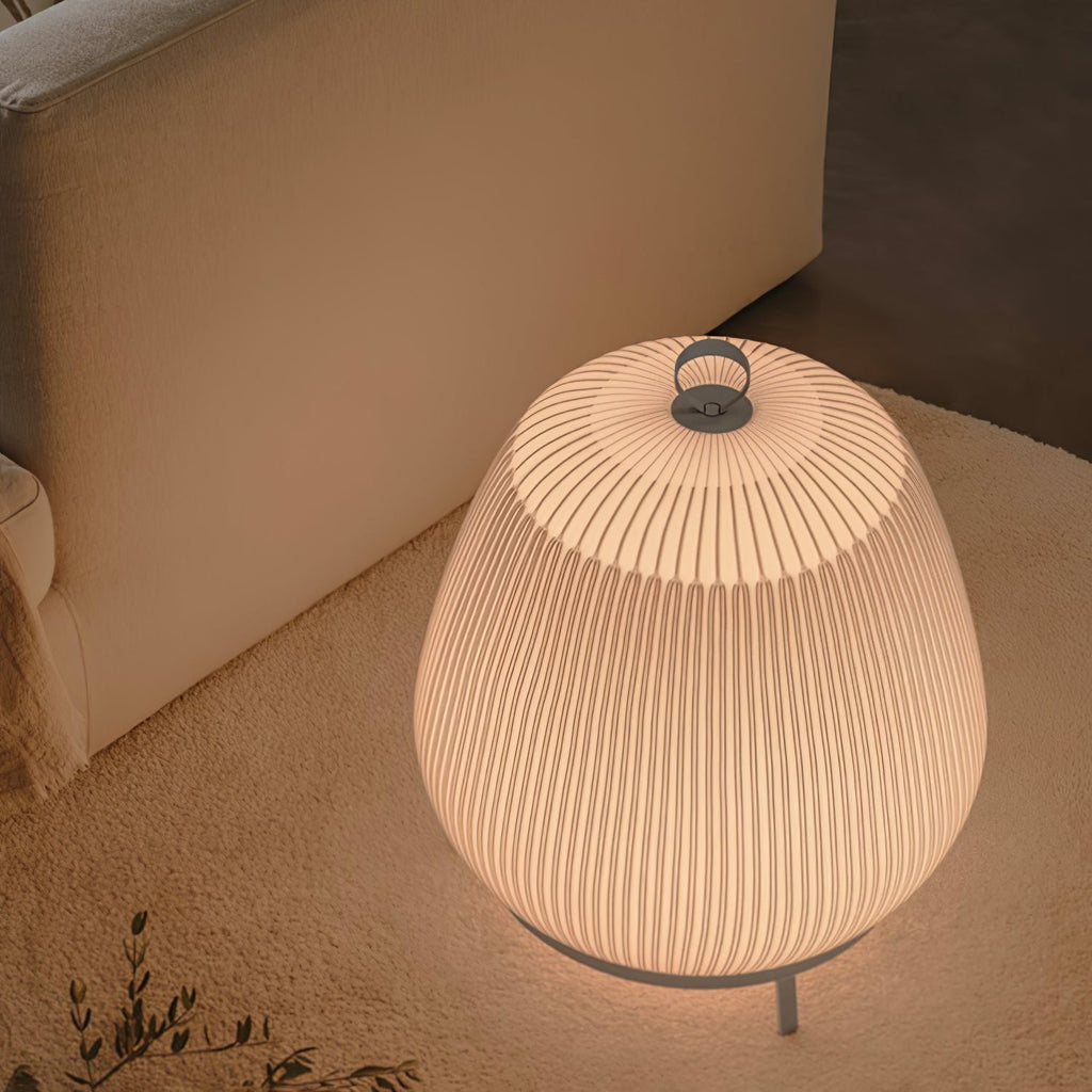 Alvora Fabric Lantern Table Light, Bedside Table Lamp, detail 18