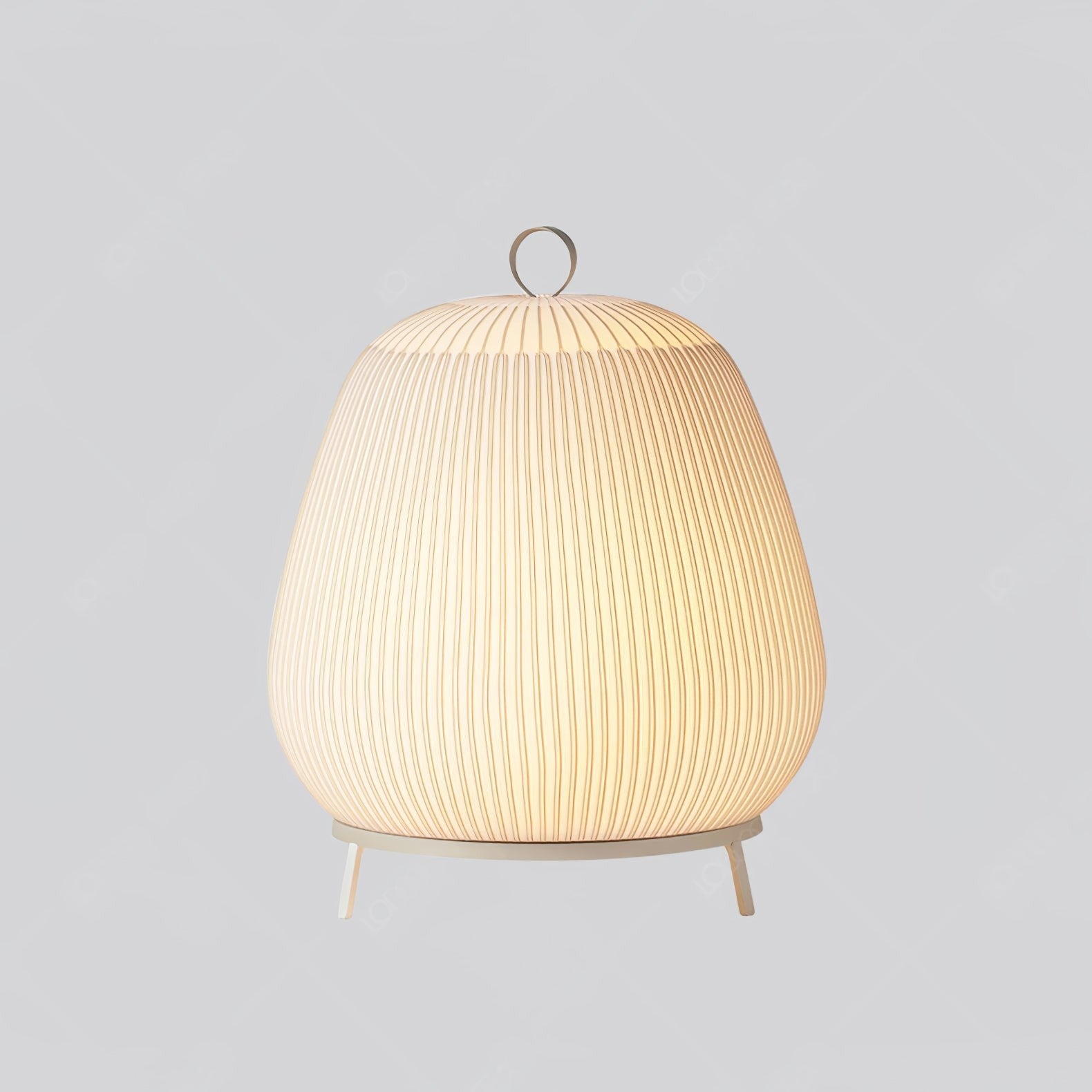 Alvora Fabric Lantern Table Light, Bedside Table Lamp, detail 20