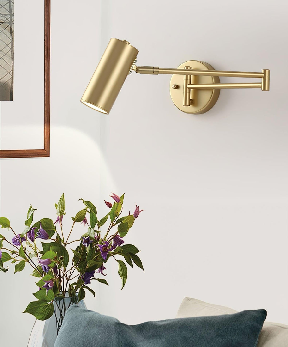 Arclume Pivot Arm Wall Light, Hardwired Wall Sconce, detail 18