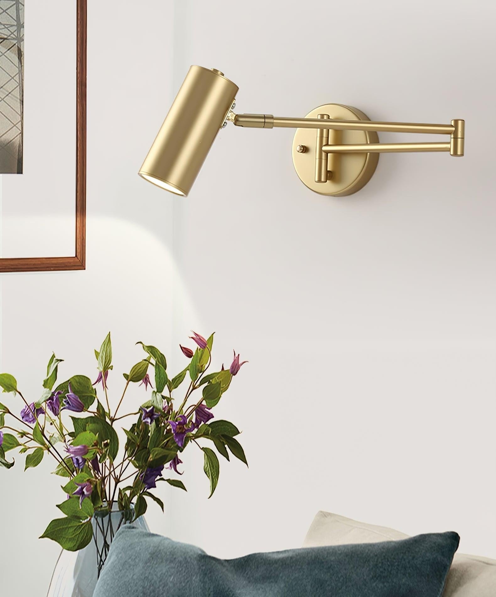 Arclume Pivot Arm Wall Light, Hardwired Wall Sconce, detail 18