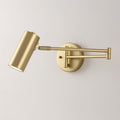 Arclume Pivot Arm Wall Light, Hardwired Wall Sconce, Metal, L 12.6″ x H 4.7″ (Wall switch)