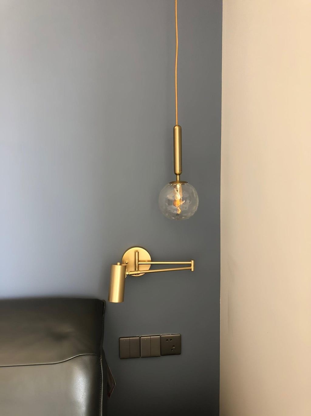 Arclume Pivot Arm Wall Light, Hardwired Wall Sconce, detail 28