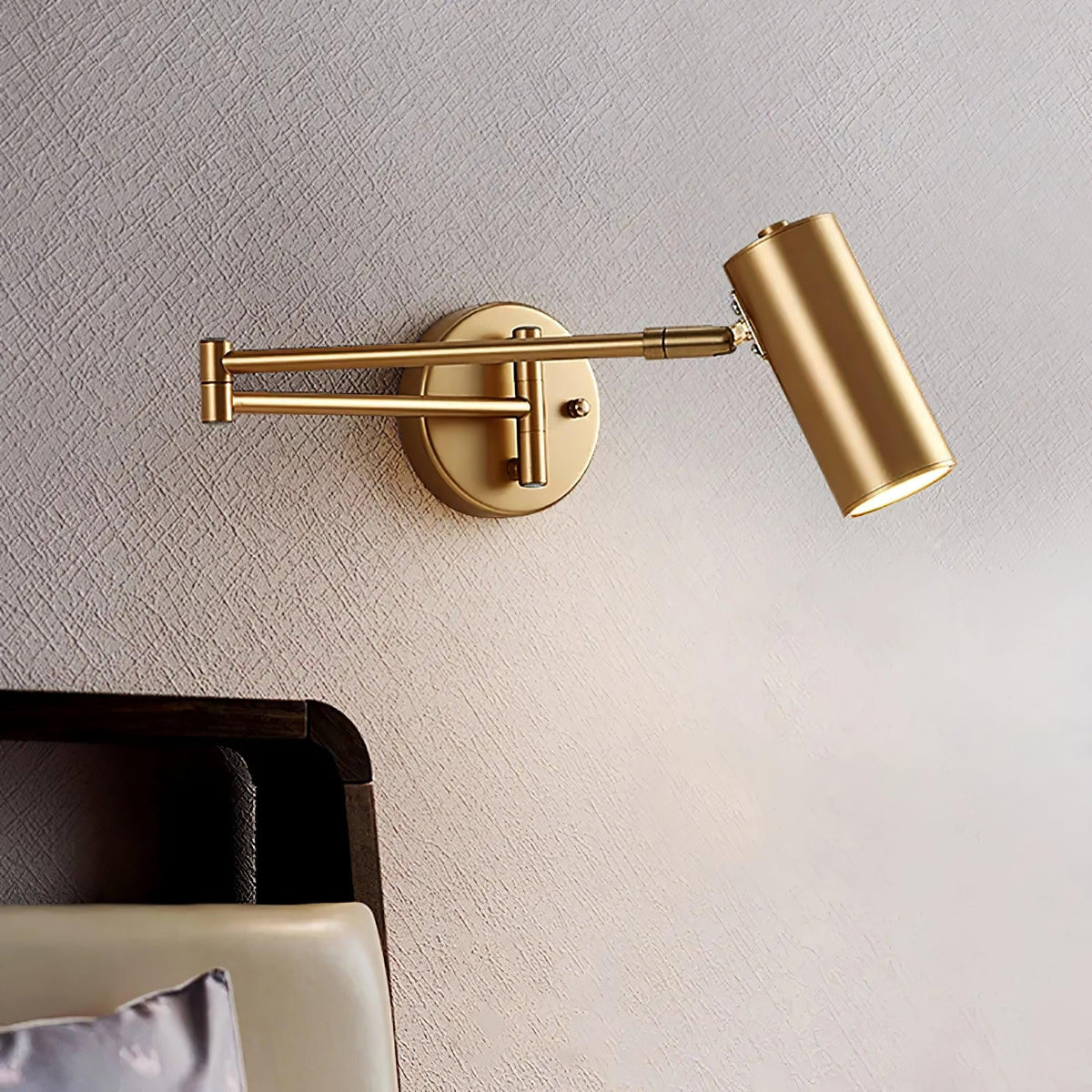 Arclume Pivot Arm Wall Light, Hardwired Wall Sconce, detail 39