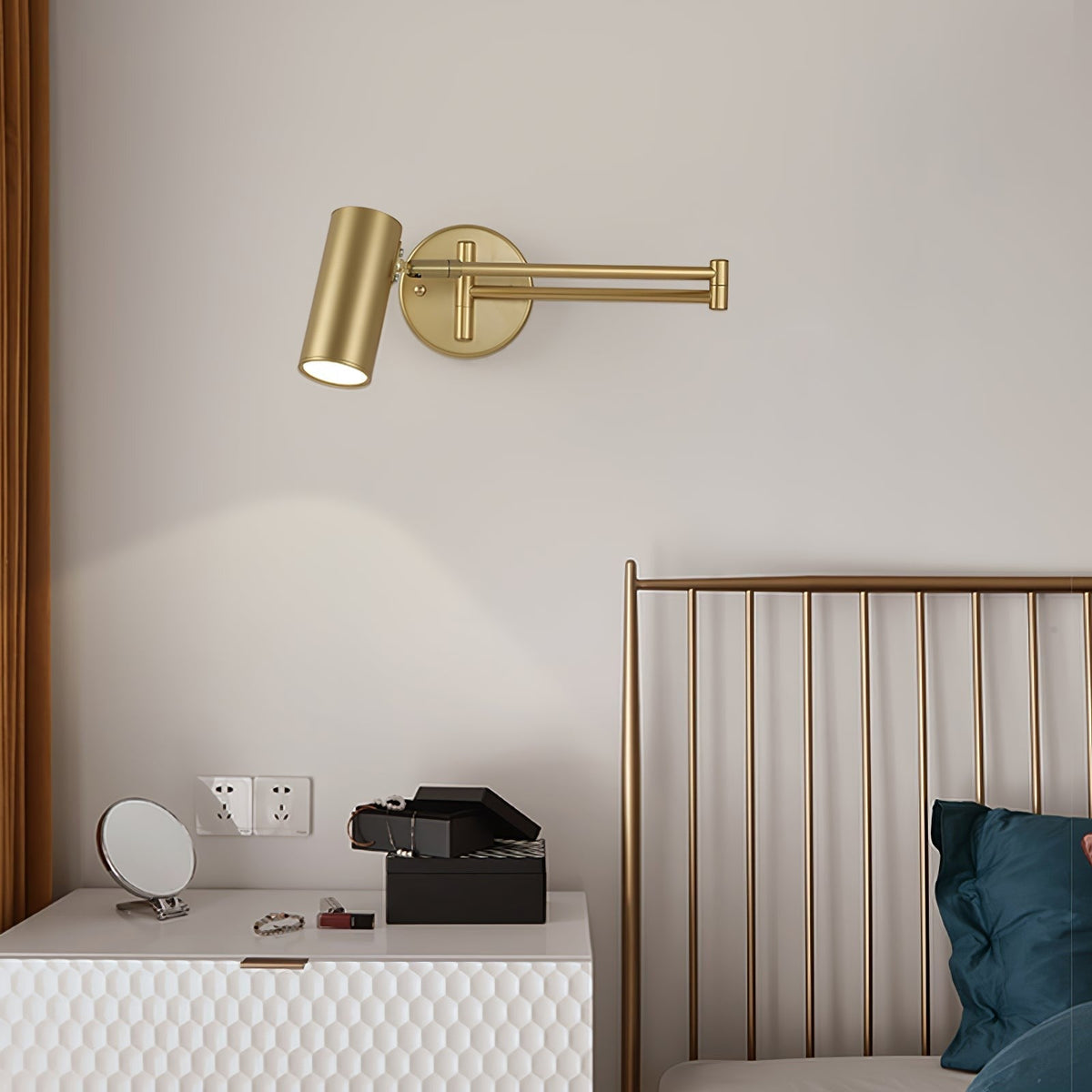 Arclume Pivot Arm Wall Light, Hardwired Wall Sconce, detail 52