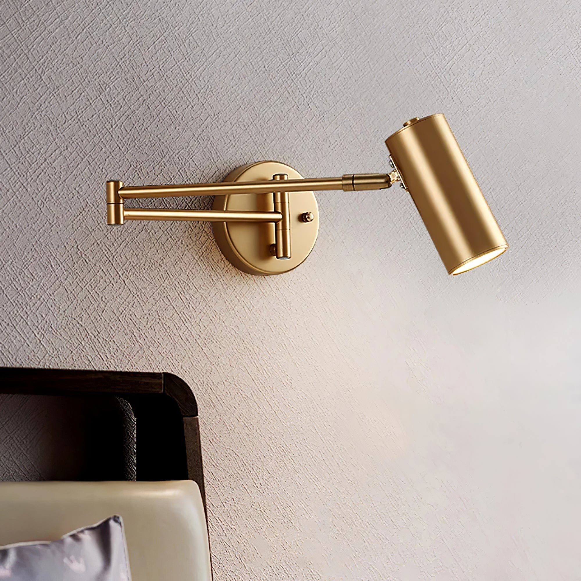 Arclume Pivot Arm Wall Light, Hardwired Wall Sconce, detail 60