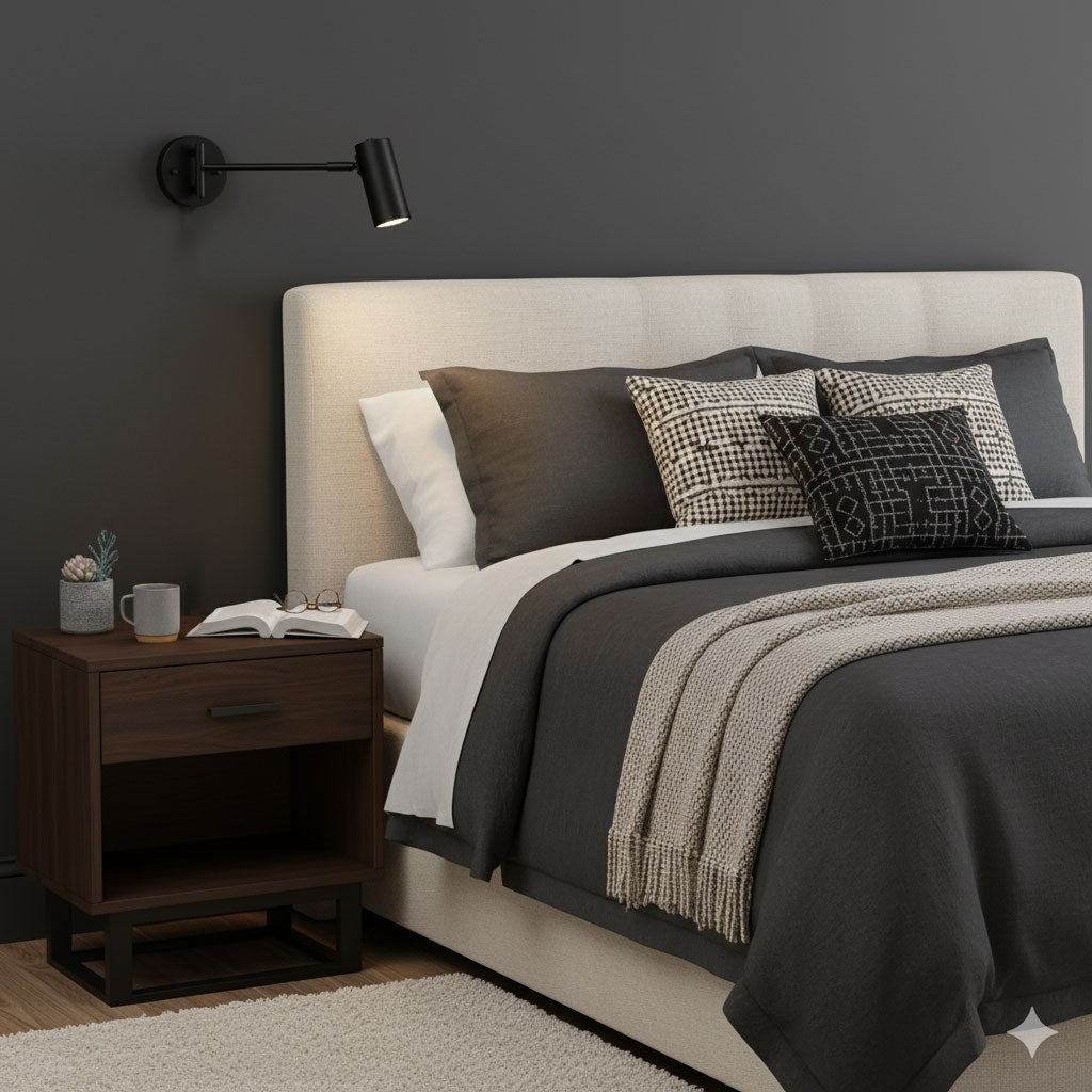 Arclume Pivot Arm Wall Light, Hardwired Wall Sconce, detail 8
