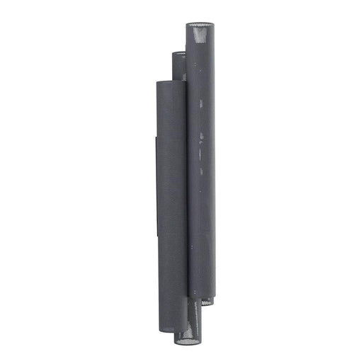 Punch 2 Light 49" Tall Exterior Wall Light with Mesh Steel Shades, Outdoor Wall Light, detail 2