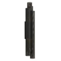 Punch 2 Light 49" Tall Exterior Wall Light, Outdoor Wall Light, 2"